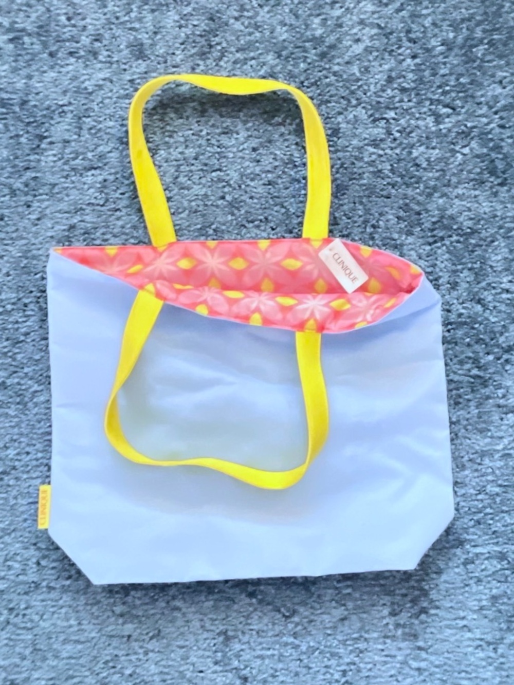 NWT CLINIQUE Reversible Beauty Tote